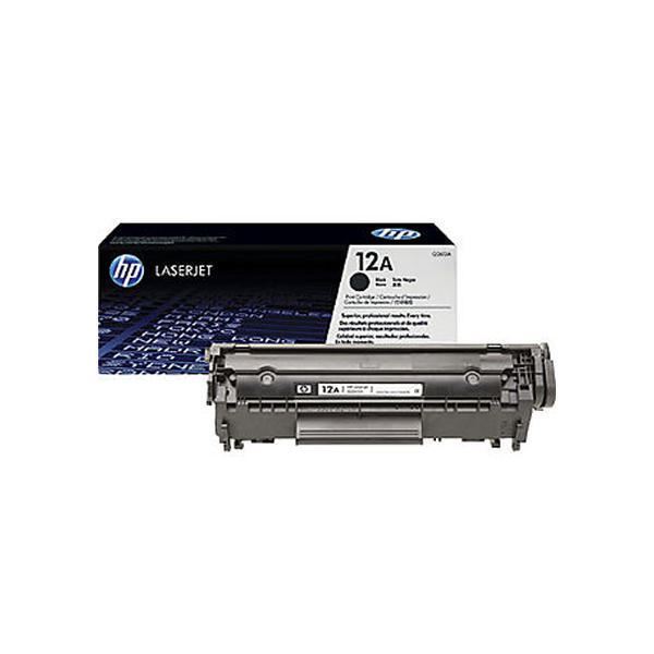 12A Black LaserJet Toner Cartridge