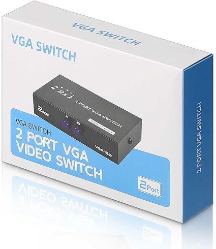 2 Port VGA Switch Box (VGA-15-2)