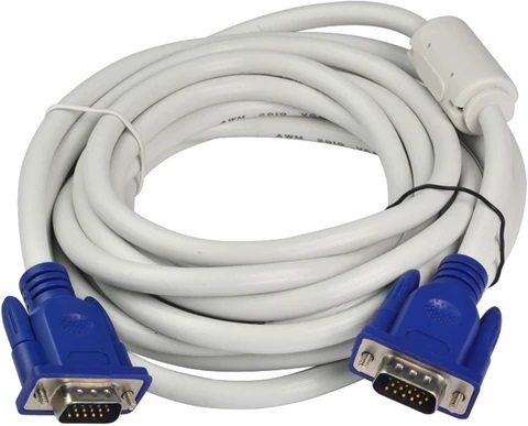 5 Meter VGA Cable (White)