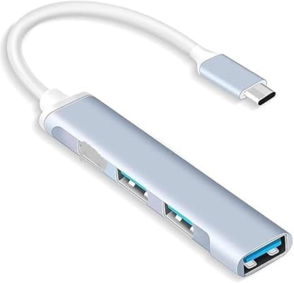 ABC 4-in-1 USB Type-C Multi Charging & Data Cable (USB-A, Micro USB, Lightning & Type-C) (CNC-124)