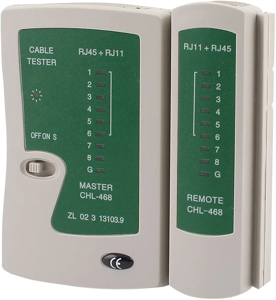 ABC RJ45 & RJ11 Network Cable Tester (Cable Continuity & Wire Mapping) (ABC-LTR-411)