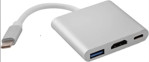 ABC Type-C 3-in-1 USB Hub with USB 3.0 + USB-C PD + HDMI 4K (ABC-CNC-117)