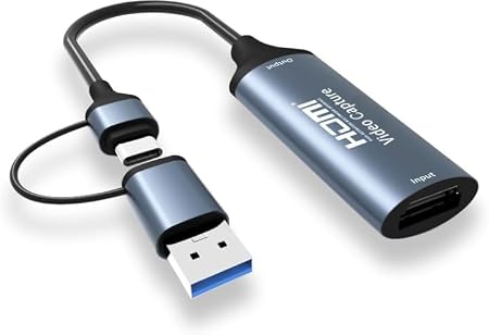 ABC USB + Type-C HDTV Video Capture Adapter (4K Input, 1080P Output) (ABC-CNC-148)