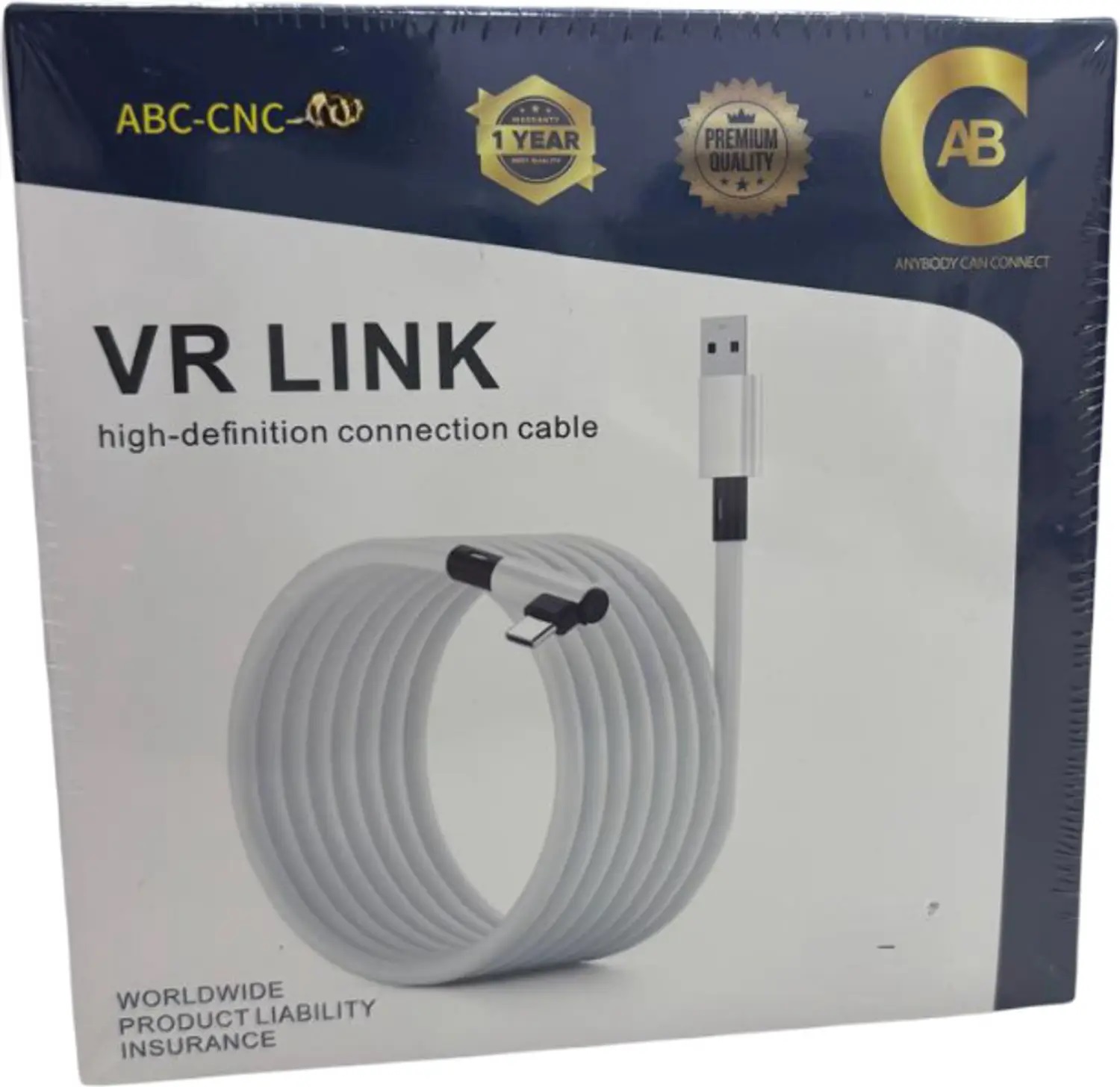 ABC USB Type-A to USB Type-C Fast Charging & Data Cable (5 Meter) (CNC-146)