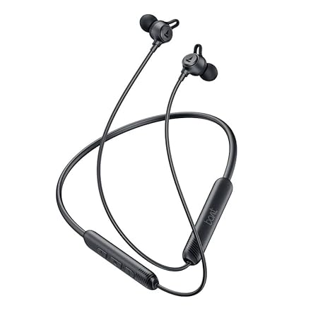 boAt Rockerz Wireless Bluetooth Neckband Earphones (BT v5.3, ENC Noise Reduction, Magnetic On/Off, Type-C Charging, Up to 500 Hours Music Time)
