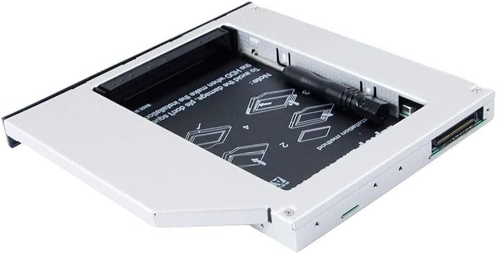 Cablet SATA 3.0 2.5 Inch HDD/SSD Caddy Drive (Aluminum, SATA Interface, Hot Swappable) (M9588)