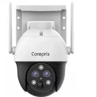 Coreprix 4MP 4G Dual Lens Starlight PT CCTV Camera (Pan & Tilt, Two-Way Audio, Human Detection) (CPG-4M PTSL-DL)