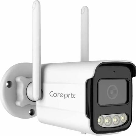 Coreprix ColorVu 3MP 4G Starlight Bullet Wifi Camera (Dual Light, Two-Way Talk, H.265+, IP Pro) (CPG-3M B3SL)