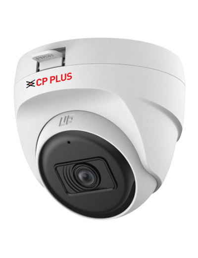 CP PLUS 2.4MP Full HD Dome CCTV Camera (3.6mm Lens, Built-in Mic, 30m IR) (CP-URC-DC24PL3C)