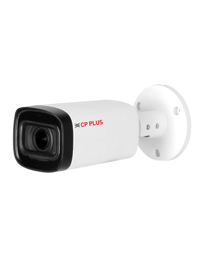 CP PLUS 2.4MP Full HD HDCVI IR Bullet CCTV Camera (2.7–13.5mm Varifocal Lens, 60M IR, Starlight, IP67) (CP-UVC-TB24FL6-B)