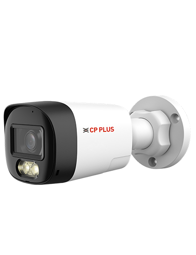 CP PLUS 2.4MP Smart Dual Light Bullet CCTV Camera (3.6mm Lens, Two-Way Audio) (CP-UMC-TA24L3-L)