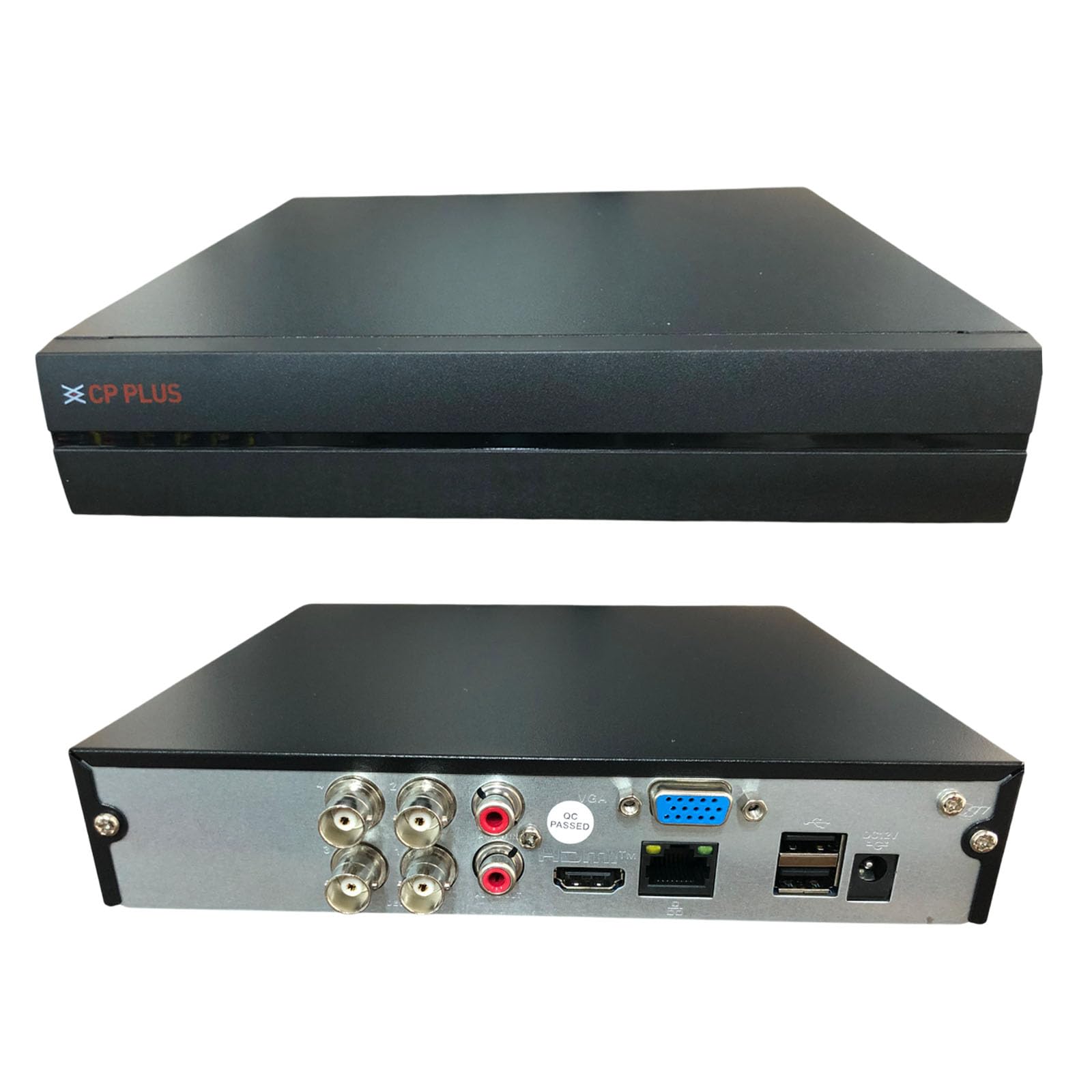 CP PLUS 4 Channel HD Digital Video Recorder (1 SATA Port, Two-Way Audio, Without Hard Disk) (CP-UVR-0401E1V-I)