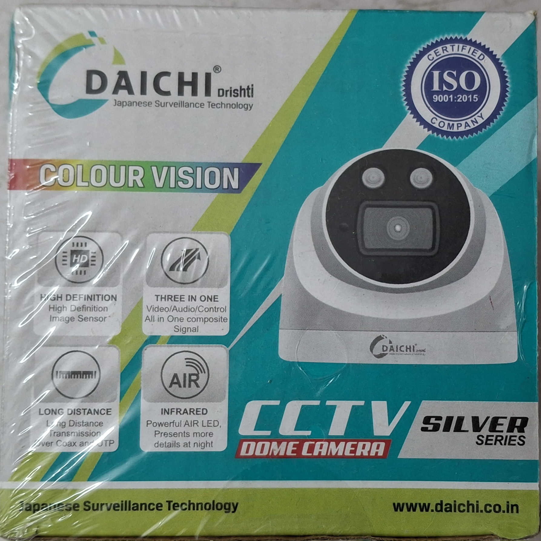 DAICHI 4MP IP Dome CCTV Camera (PoE, IR Night Vision, Weatherproof) (DID4ISC)