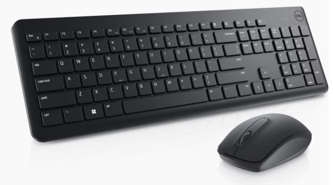 Dell KM3322W Essential Wireless Keyboard & Mouse Combo (2.4GHz RF, 3 Years Warranty) (KM3322W)