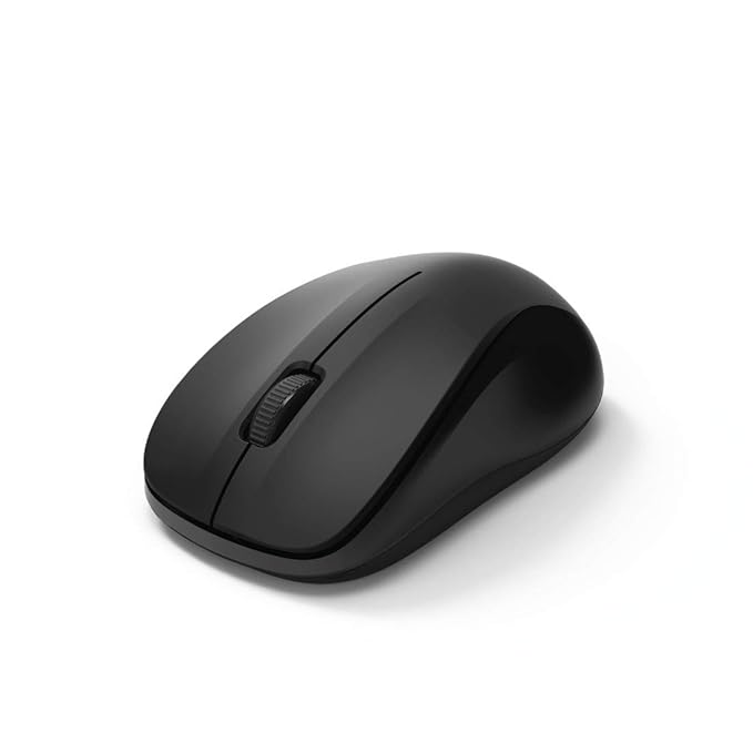Hama MW-300 2.4GHz Wireless Optical Mouse (1200 DPI, Silent Keys, USB-A Nano Receiver)