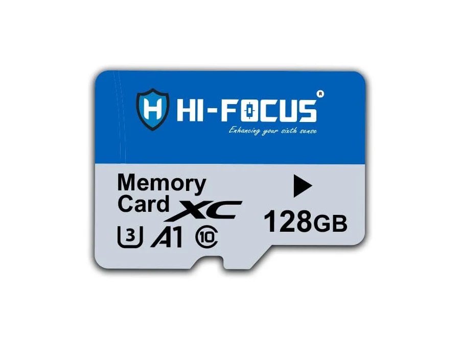 HI Focus Ultra 128GB Class 10 MicroSDHC Memory Card, (HF-SD128XC)