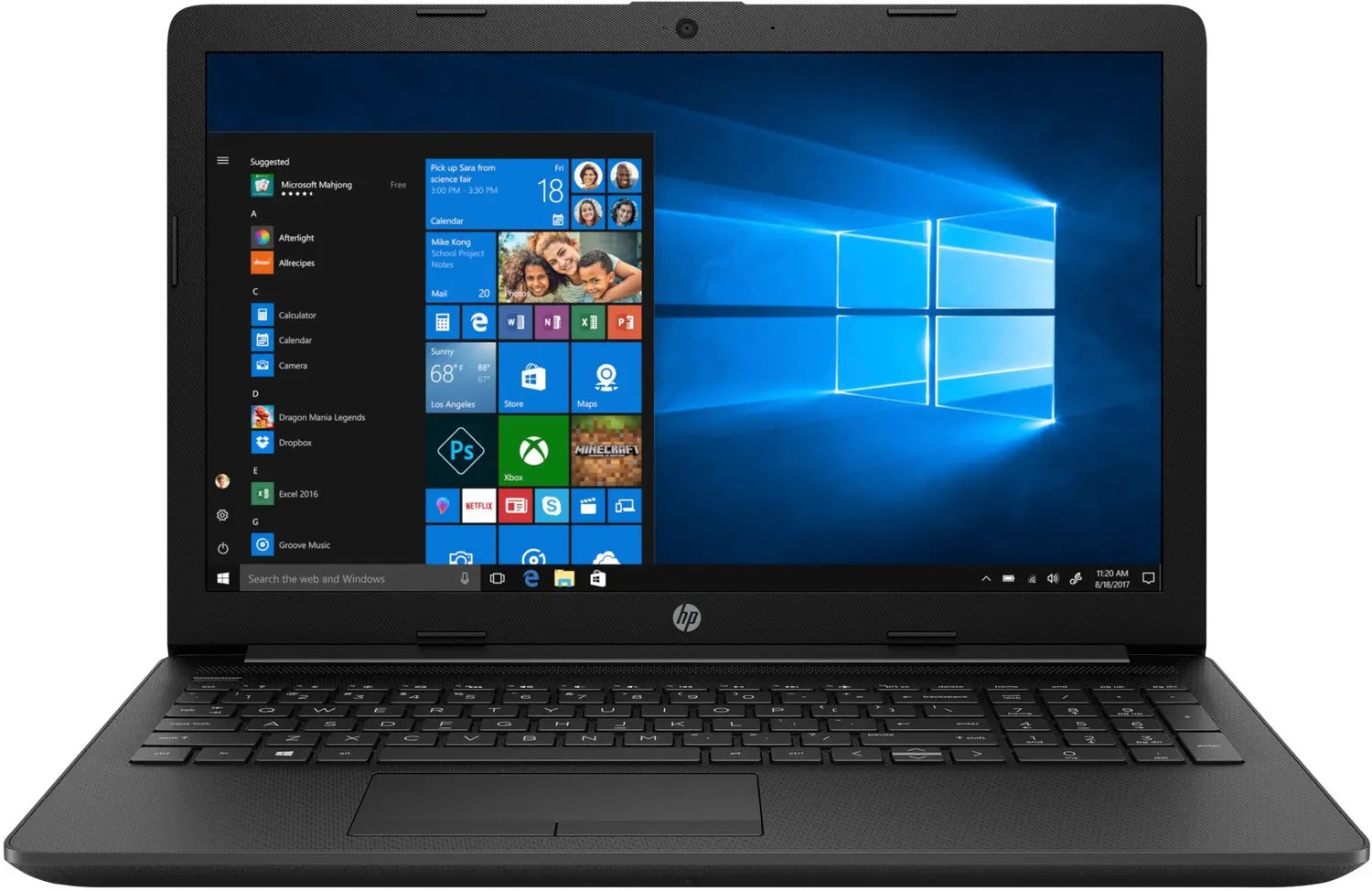 HP Laptop with AMD Ryzen 3 3200U Processor (4GB RAM, Windows 10 Pro 64-bit, Radeon Vega Graphics)