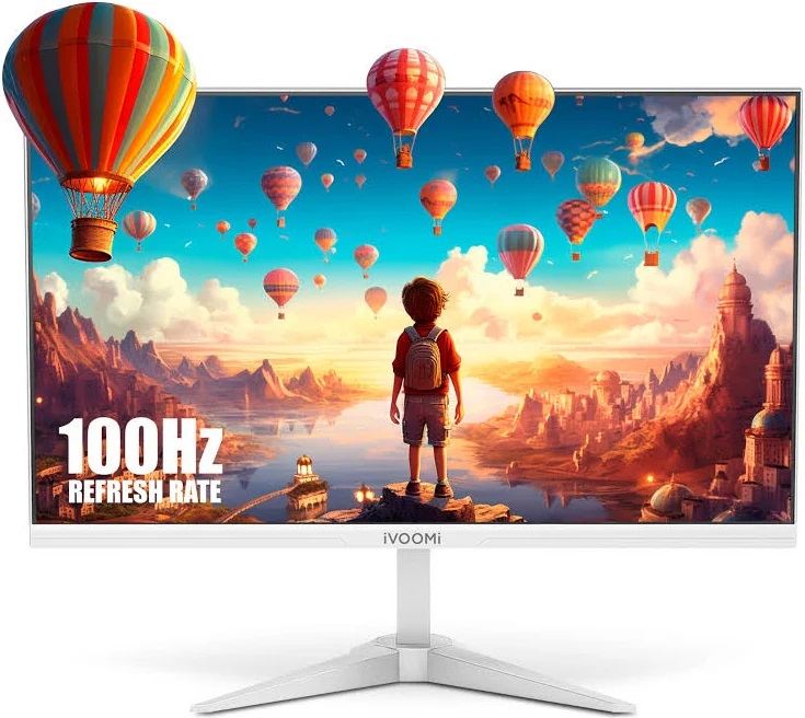 iVOOMi DREAM60 22-Inch Full HD LED Monitor (60Hz, HDMI + VGA)