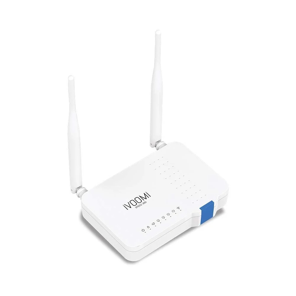iVOOMi Hawk 300Mbps 4 Antenna Wireless Router (WiFi 6, 1 Gigabit WAN, 1 Gigabit LAN)