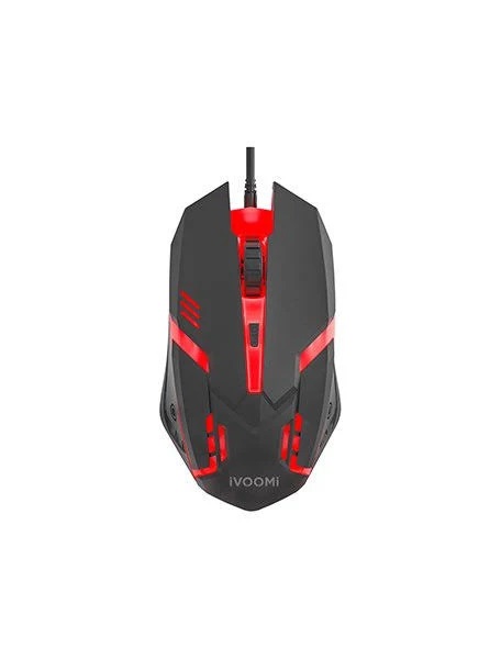 iVOOMi ROBOT USB Optical Gaming Mouse (1500 DPI, Multi Colour Lights, 150cm Cable) (IV-G01)