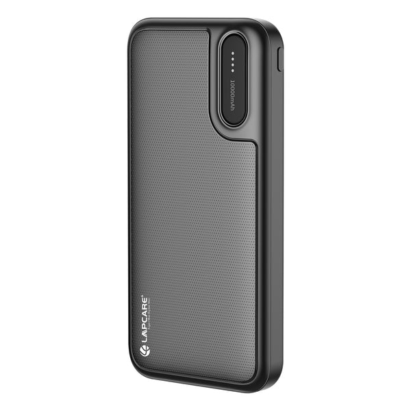 LAPCARE Bolt 3 10000mAh Li-Polymer Power Bank (Dual USB, Type-C & Micro Input, 12W Output) (LPB-840)