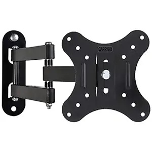 Multybyte Adjustable LED TV Wall Mount Bracket for 14-26 Inch Display (180° Swivel, 15kg Load Capacity)