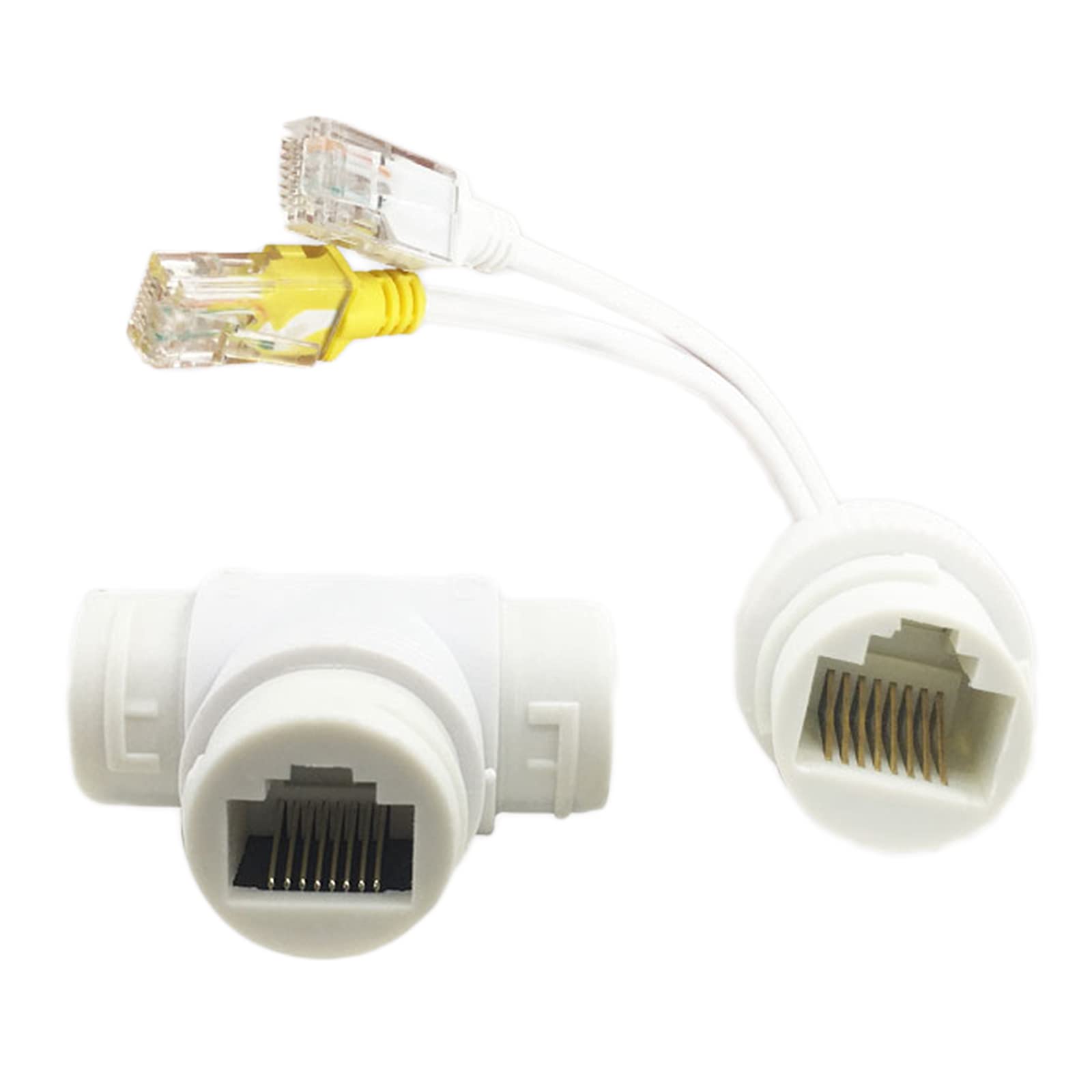 PoE IEEE 802.3af/at Combiner/Mux Adapter (130m Transmission, Electronic Isolation)