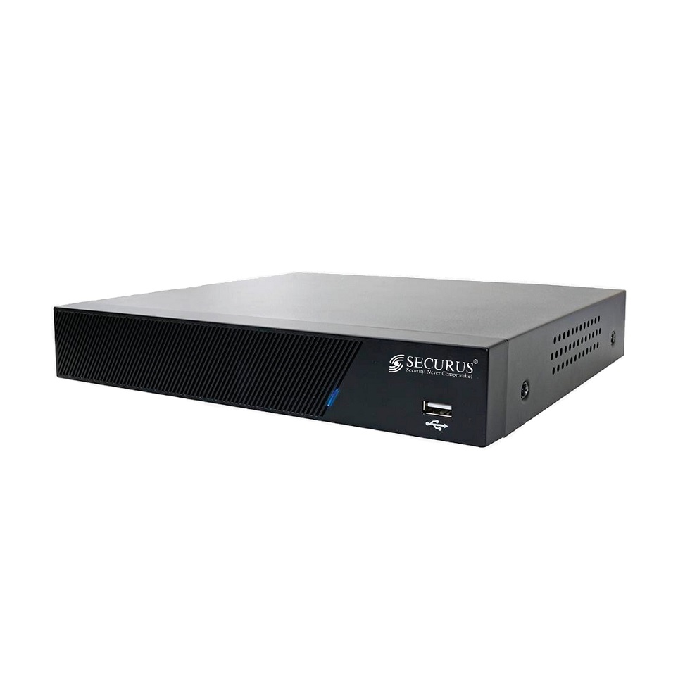 SECURUS 4CH H.265 Digital Video Recorder with AI Human & Face Detection (HDMI/VGA 4K Output) (SS-8041-TPHD-M1(SF))