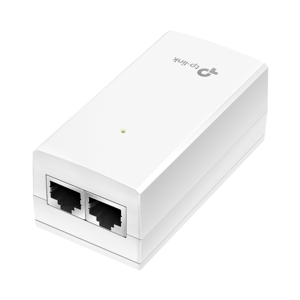 TP-Link 24V 0.5A Passive PoE Injector Adapter (12W, Gigabit) (POE2412G)