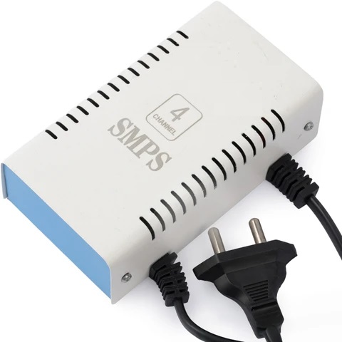VOLTAIC Bright Series 4CH CCTV SMPS Power Supply (DC 12V, Single Output) (VC-BS-4)
