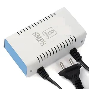 VOLTAIC Bright Series 8CH CCTV SMPS Power Supply (DC 12V, Single Output) (ZA-BS-08)