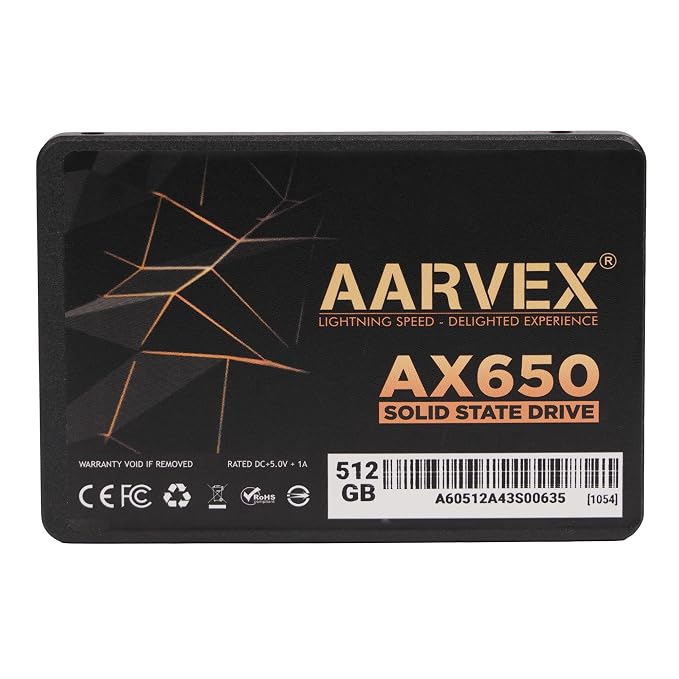AARVEX AX650 512 GB SSD